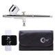 OPHIR Tattoo Spray Gun New Black Premium 0.3mm Nozzle Dual Action Airbrush Body Art Paint Kit Professional Craft Nail Art  Tool