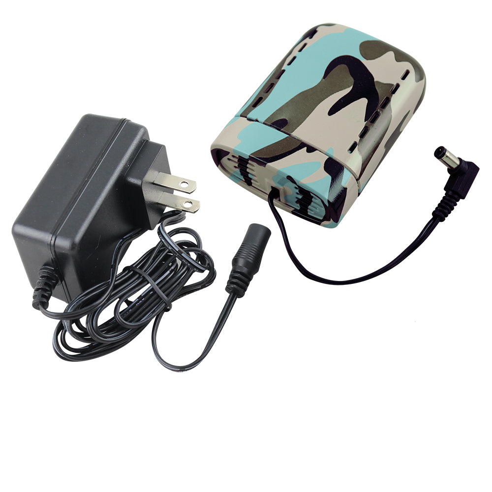 OPHIR Portable Mini Air Compressor Battery and Power Charger for Airbrush Compressor Kit DC 12V