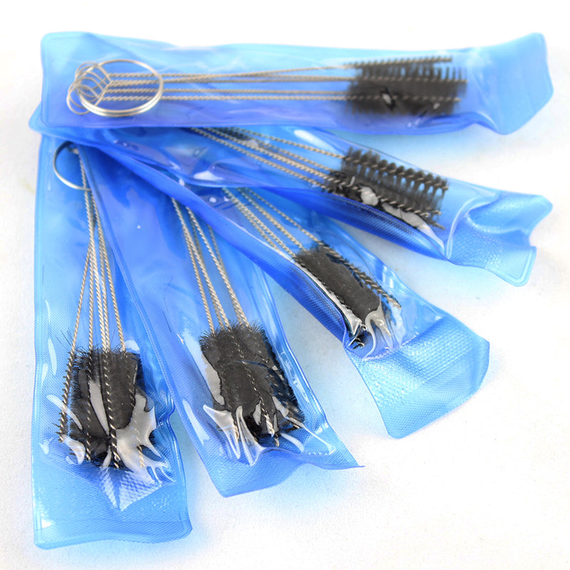 OPHIR 5Pcs Airbrush Cleaning Brush Tattoo Cleaning Brush Kit for Hobby Body Airbrush Cleaning