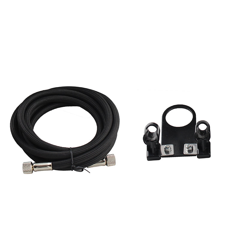 OPHIR Single Cylinder Piston Air Compressor with Air Tank & Extra Cooling Fan 0.3mm Airbrush Kit For Tattoo Model Craft Wall Painting 86PSI