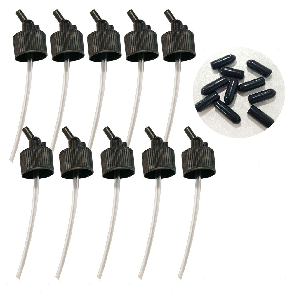 Bottle Cap for Dual Action Airbrush Gun Siphon Adapter Cap for Bottle Jar OPHIR