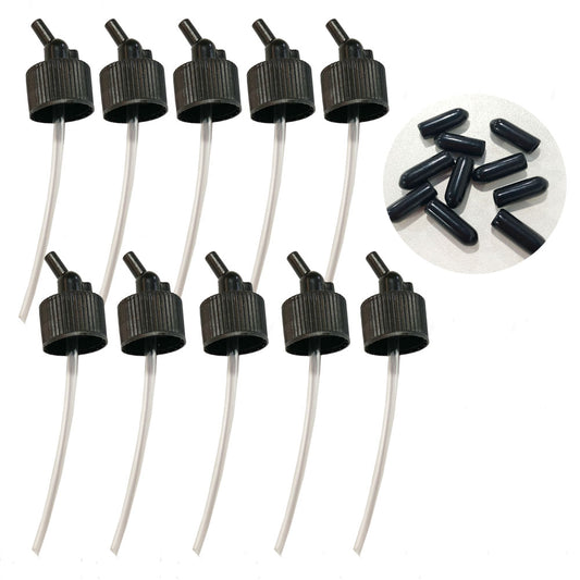 Bottle Cap for Dual Action Airbrush Gun Siphon Adapter Cap for Bottle Jar OPHIR