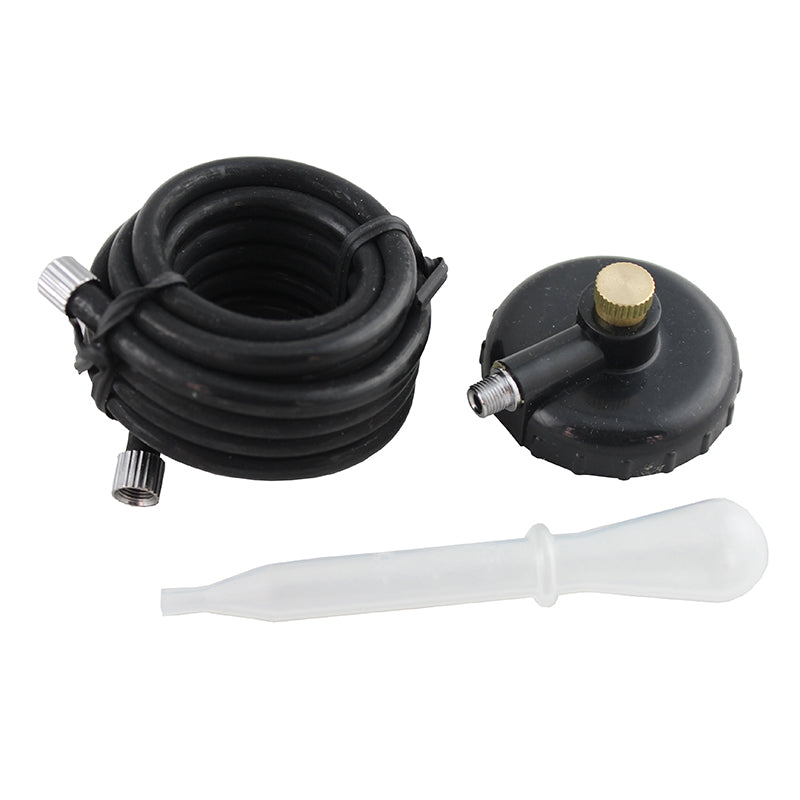 Professional 0.8mm Air Brush Sprayer Gun Painter Single Action Airbrush Kit with Jars Cups for Tanning Tattoo Cake T-Shirt