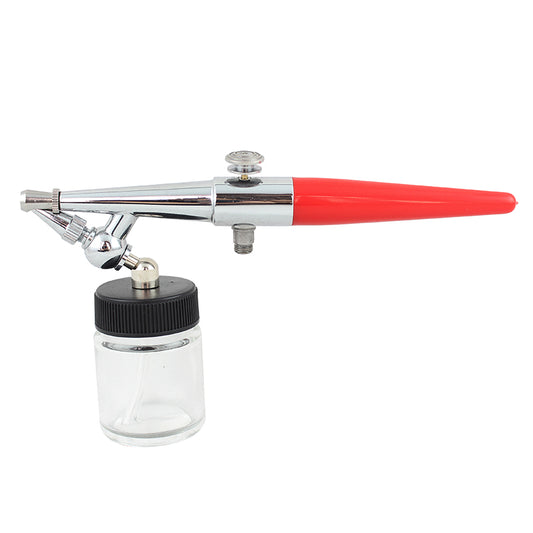 OPHIR Professional Single Action Airbrush 0.8mm Spray Gun Kit for Temporary Tattoo Model Crafts Model