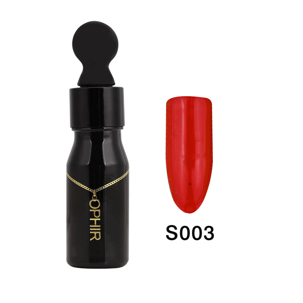 OPHIR Airbrush Nail Polish Gel 3 Step Quality Nail Gel for Nail Stencil Airbrush Nail Art Manicure