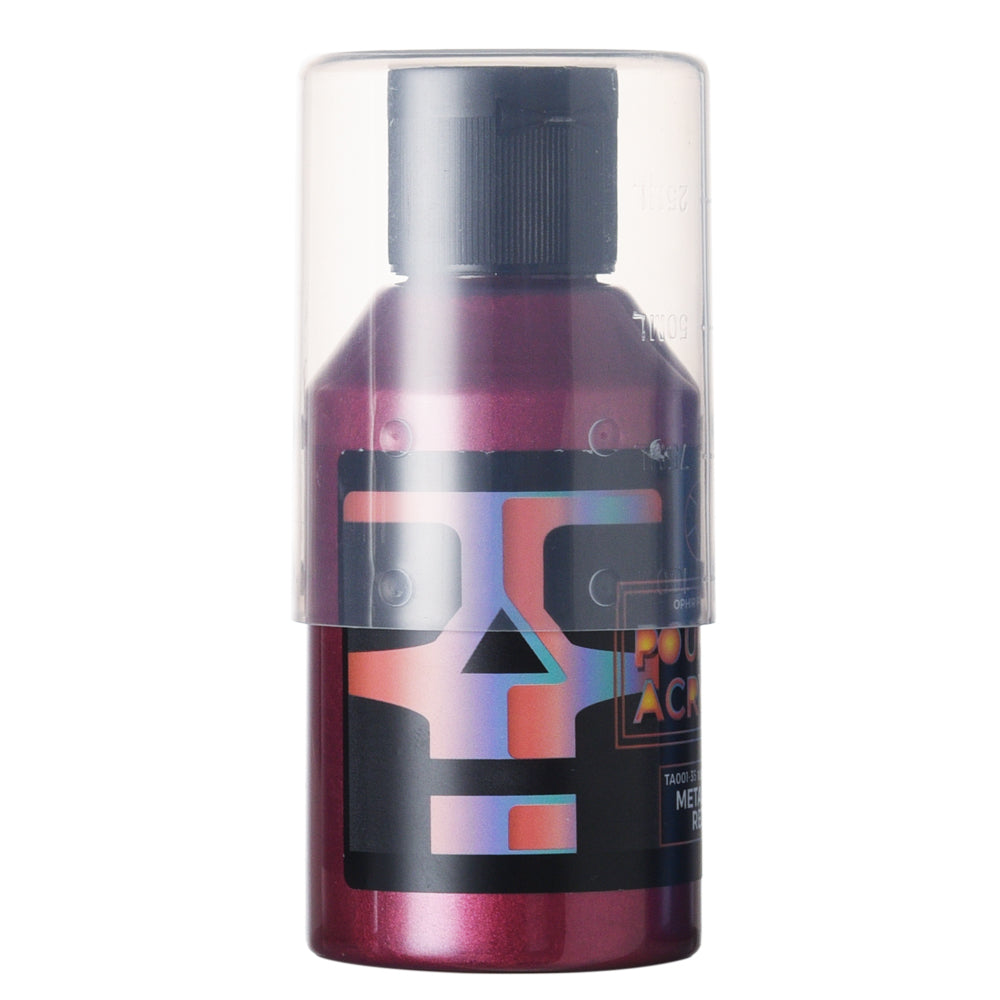 BUY TWO GET ONE FREE # OPHIR Acrylic Pouring Paint, High Flow Water-Based Acrylic Pour Paint, Pour Art Supplies for Pouring on Canvas, Wood, Glass, Paper, Tile, Rocks 3.8OZ/Bottles