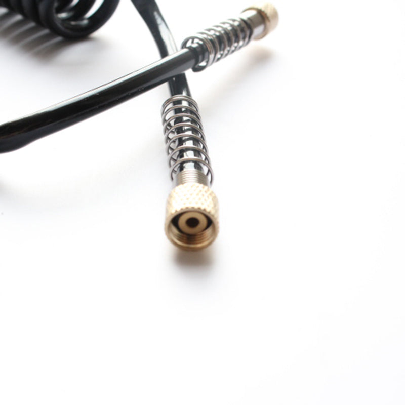 OPHIR 3M 1/8 & 1/8 Adapter Coiled Nylon Airbrush Air Hose for Connecting Make Up Body Model Airbrush Compressor