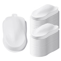 OPHIR 30pcs Black/White Speed Shape Vinyl Car Set, Painting Speed Shape Model Car for Airbrush Color Testing, Model Paint Test, Hobby, Crafts Project (2x3.5x0.5 Inch)