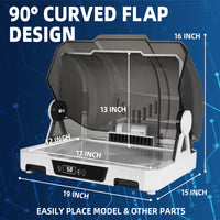 OPHIR Airbrush DryBooth DIY Painting Dryer, Suitable for Primer,Oil Paint,Acrylic Paint,Water-Based Pigment Ink,Varnish