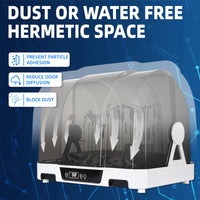 OPHIR Airbrush DryBooth DIY Painting Dryer, Suitable for Primer,Oil Paint,Acrylic Paint,Water-Based Pigment Ink,Varnish