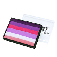 Rainbow Face Paint Palette 2.12OZ Split Cake Face Painting Water-Activated OPHIR