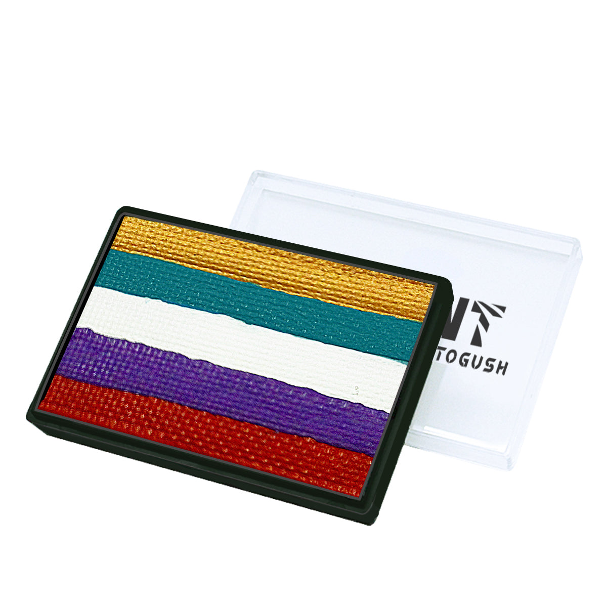 Split Cake Face Paint, Rainbow Face Painting Palette for Halloween Kids Makeup 1.06OZ / Set