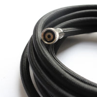 OPHIR 3M 1/8" & 1/8" Nylon Braided Airbrush Hose Spray Gun Air Hose for Connecting Air Compressor