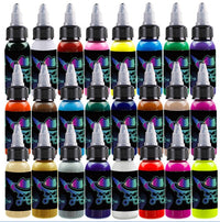 OPHIR Airbrush Acrylic Paint Airbrush DIY Pigment Colourful Ink for Hobby Model Shoes Leather Painting