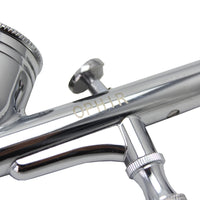 OPHIR Tattoo Spray Gun New Black Premium 0.3mm Nozzle Dual Action Airbrush Body Art Paint Kit Professional Craft Nail Art  Tool