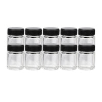 OPHIR  Airbrush Glass Bottles Crystal Clear Airbrush Spare Bottle for Temporary Tattoo Nail  Inks