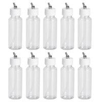 OPHIR Plastic Dual Action Airbrush Bottles Professional  Air Brush Paint Cup for Hobby Tattoo Cake Make Up