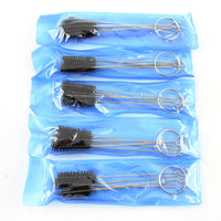 OPHIR 5Pcs Airbrush Cleaning Brush Tattoo Cleaning Brush Kit for Hobby Body Airbrush Cleaning