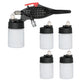 OPHIR Portable Airbrush Body Painting Make Up Paiting Airbrush Kit with 5pcs of Airbrush Bottles for Nail Art Painting