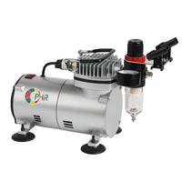 OPHIR Portable Air Compressor for Hobby Model Craft Airbrush Compressor Set