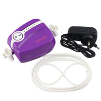 OPHIR Mini Air Compressor Set with 5 Adjustable Speed for Make Up Nail Art Skin Care Airbrush Kit