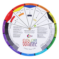 OPHIR Color Mixing Wheel for Temporary Tattoo Nail Art Make Up
