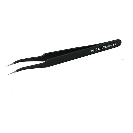 OPHIR Black Color Tweezers Airbrush Tweezers Airbrush Fitting for Airbrush Spray Gun Kit