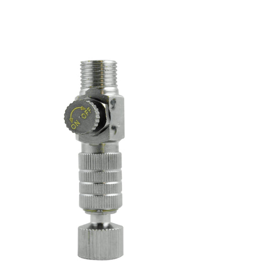 OPHIR Airbrush Quick Couple Adapter with Switch 1/8 & 1/8 Quick Couple Connector for Airbrushes