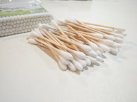OPHIR Double Head Disposable Cotton Swab for Airbrush Kits Cleaning