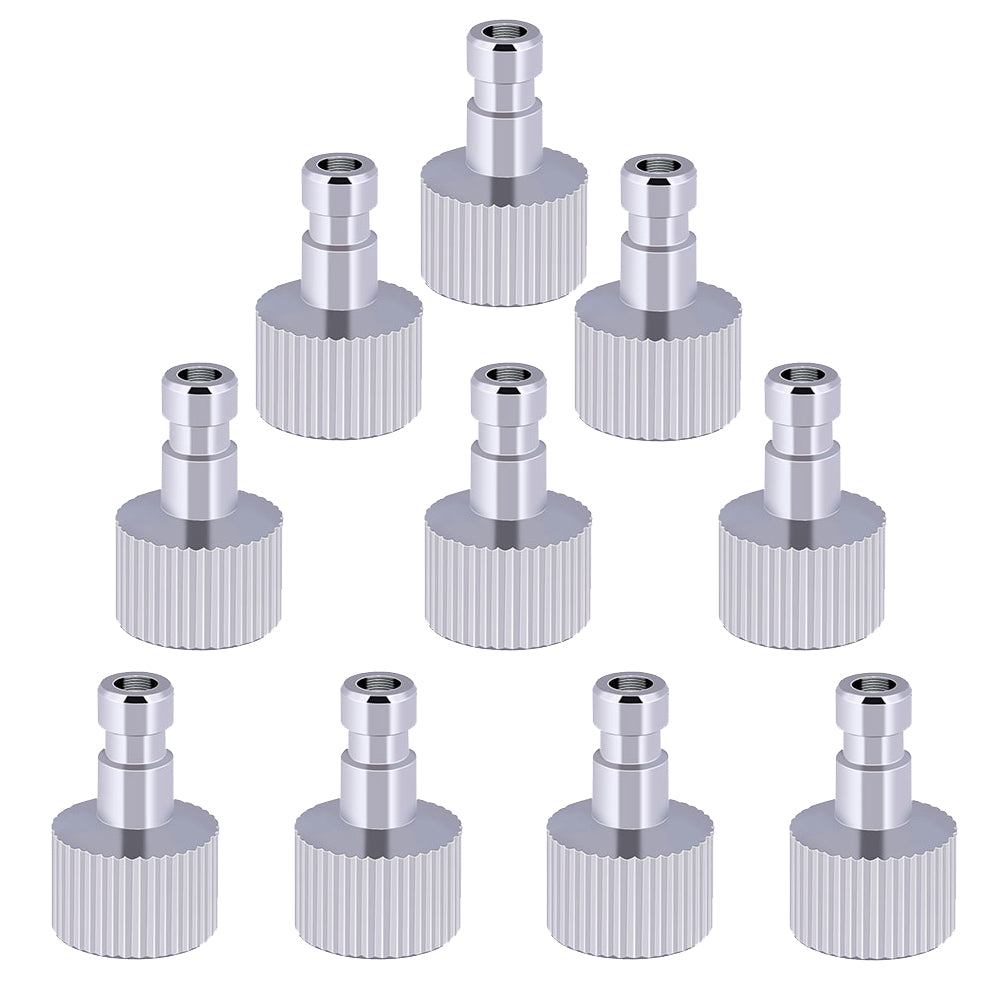 OPHIR 10 PCS Airbrush Adapter 1/8 Female Quick Couple Connector for Airbrush Spray Gun Kit