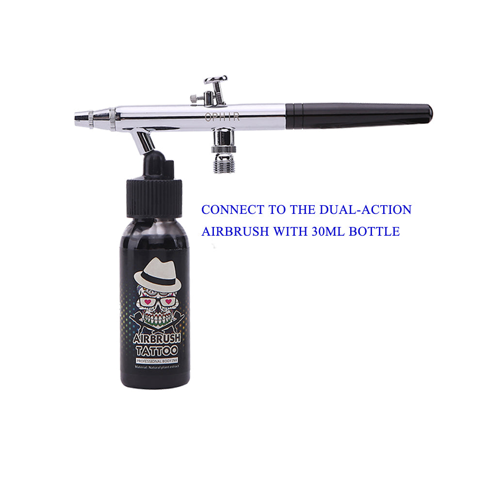 Bottle Cap for Dual Action Airbrush Gun Siphon Adapter Cap for Bottle Jar OPHIR