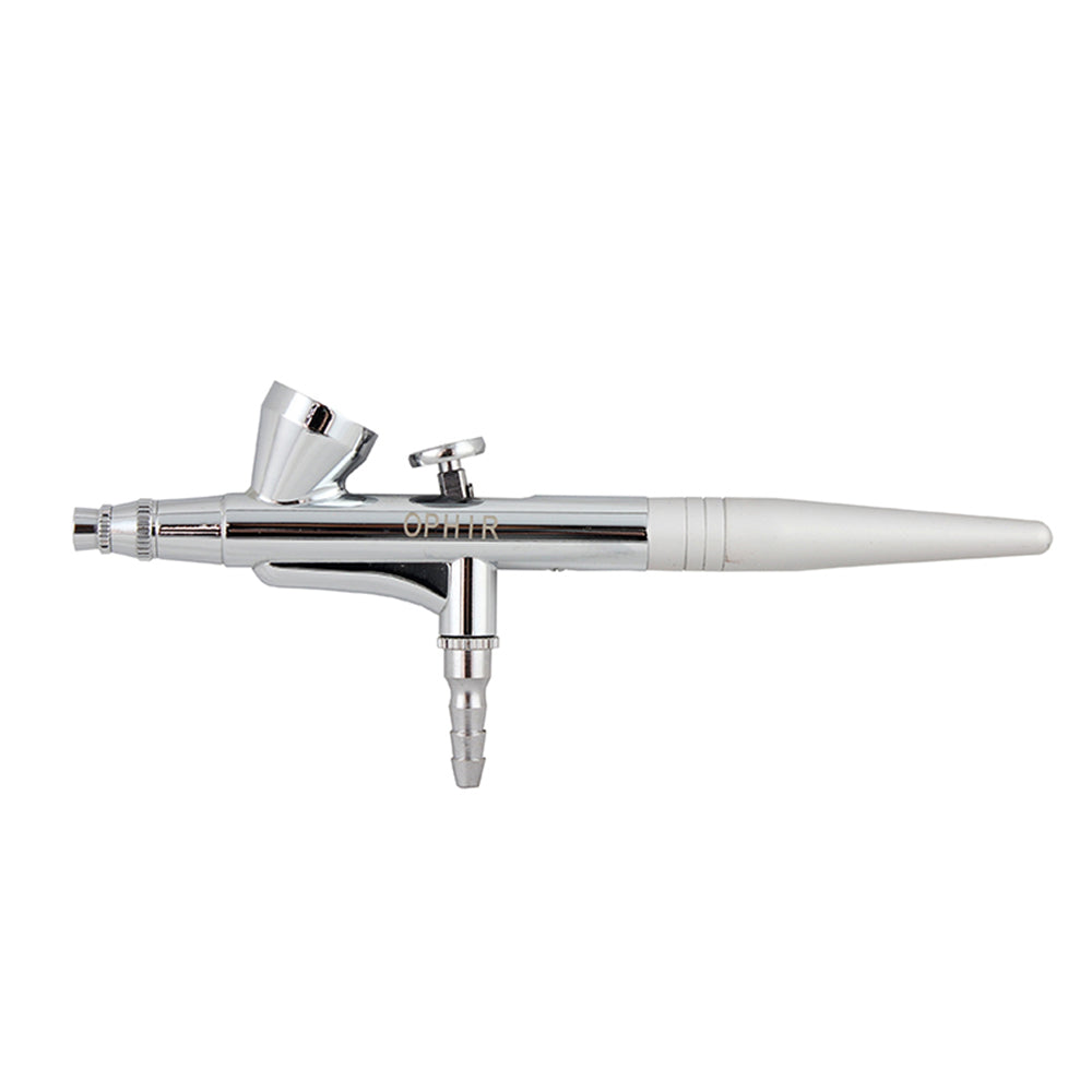 OPHIR Single Action Airbrush Makeup Beauty Airbrush Air Compressor Equipment Kit for Cosmetic