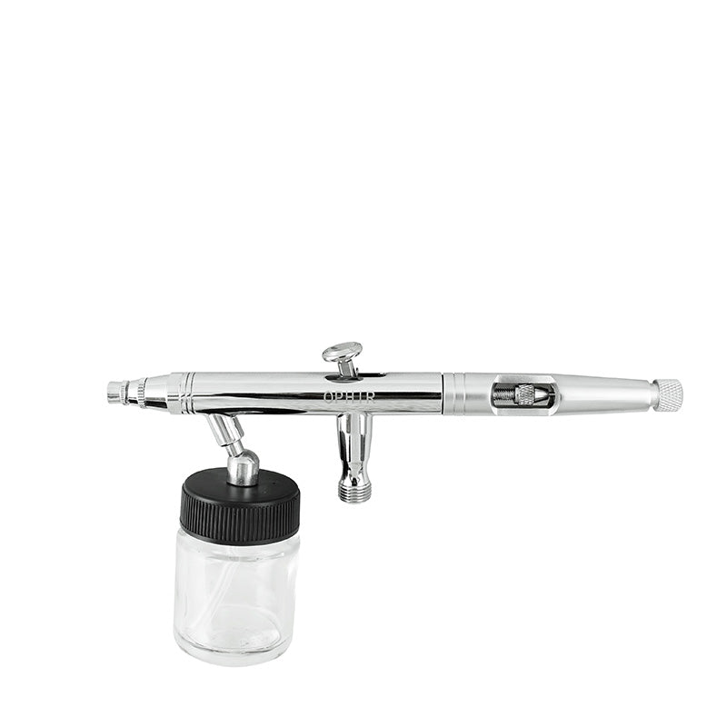 OPHIR 3 Tips Dual-Action Airbrush Gun for Cake Decoration Crafts Model Hobby