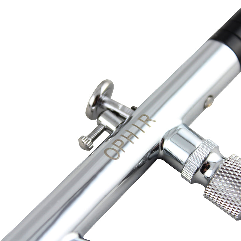 OPHIR Professional Airbrush 0.35mm Nozzle Spray Down-Pot Dual Action Nail Airbrush Hobby Model Tattoo Painting Kit Gun Paint