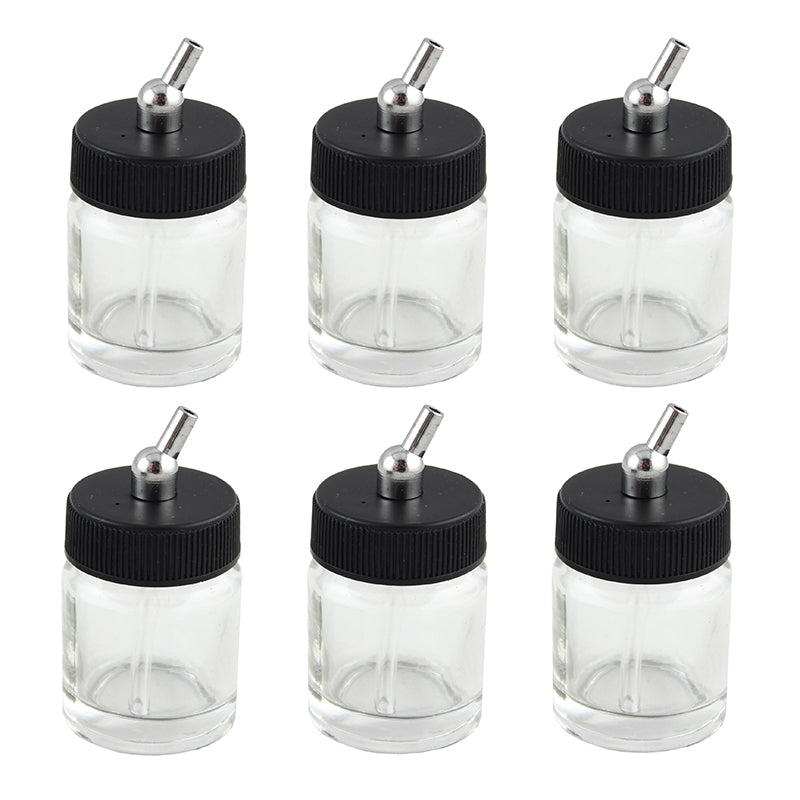 OPHIR Dual-Action Airbrush 0.35mm Nozzle Kit Including 6 Pcs of Different Colour Airbrush for Model Hobby Body