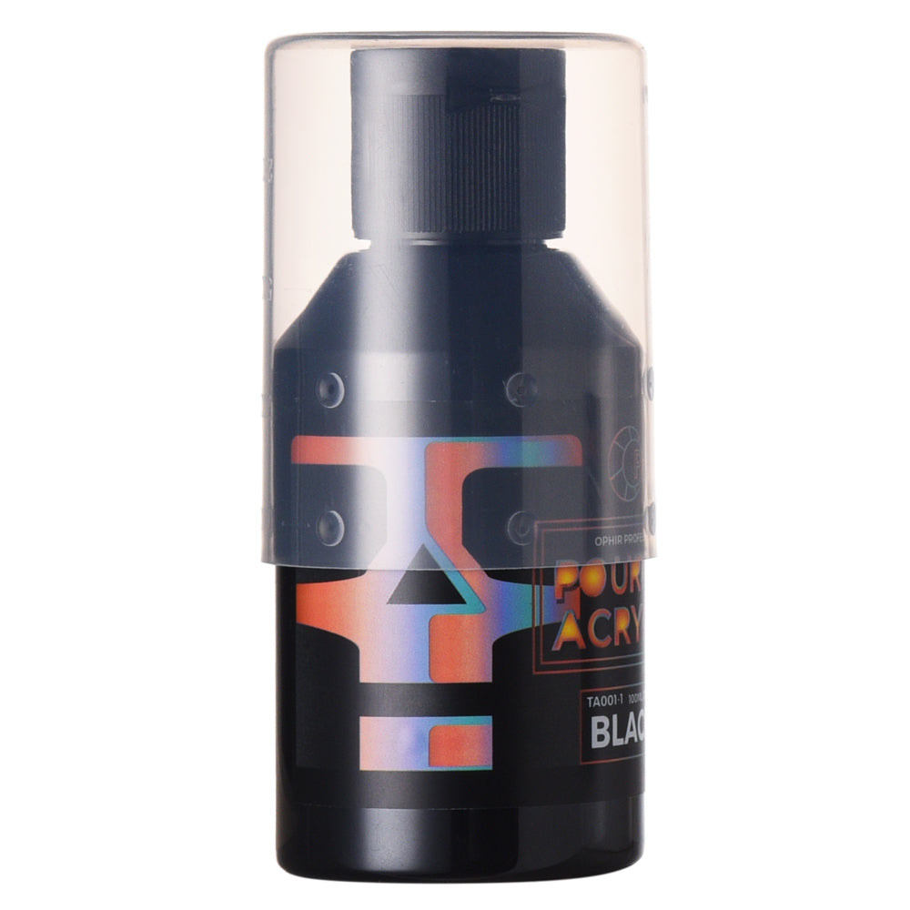 BUY TWO GET ONE FREE # OPHIR Acrylic Pouring Paint, High Flow Water-Based Acrylic Pour Paint, Pour Art Supplies for Pouring on Canvas, Wood, Glass, Paper, Tile, Rocks 3.8OZ/Bottles