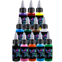OPHIR Airbrush Acrylic Paint Airbrush DIY Pigment Colourful Ink for Hobby Model Shoes Leather Painting