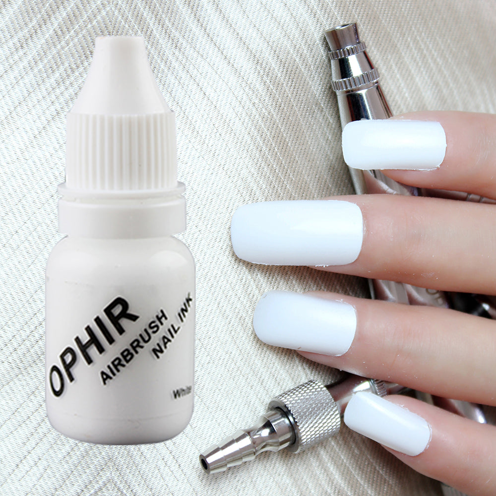 OPHIR Airbrush Nail Ink Polishing Pigment Nail Art Paint 10ML/Bottle for Airbrush Manicure Nail Art