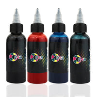 OPHIR Professional Airbrush Temporary Tattoo Ink, Body Art Paint 60ML/Bottle  2.03OZ/Bottle